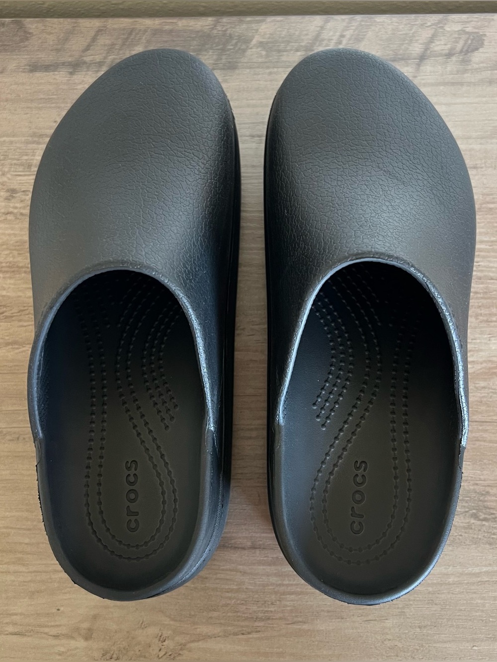 Crocs Dylan Platform Clogs Women's Size 8 Black Slip On Comfort Shoes - Picture 7 of 10